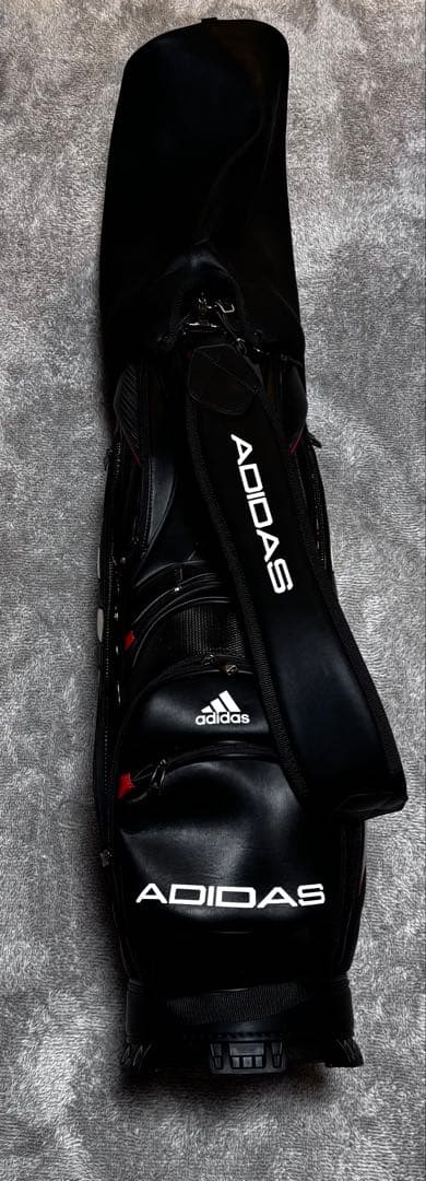 ADIDAS ゴルフキャディバッグ ブラック