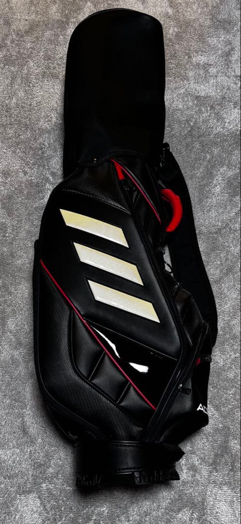 ADIDAS ゴルフキャディバッグ ブラック