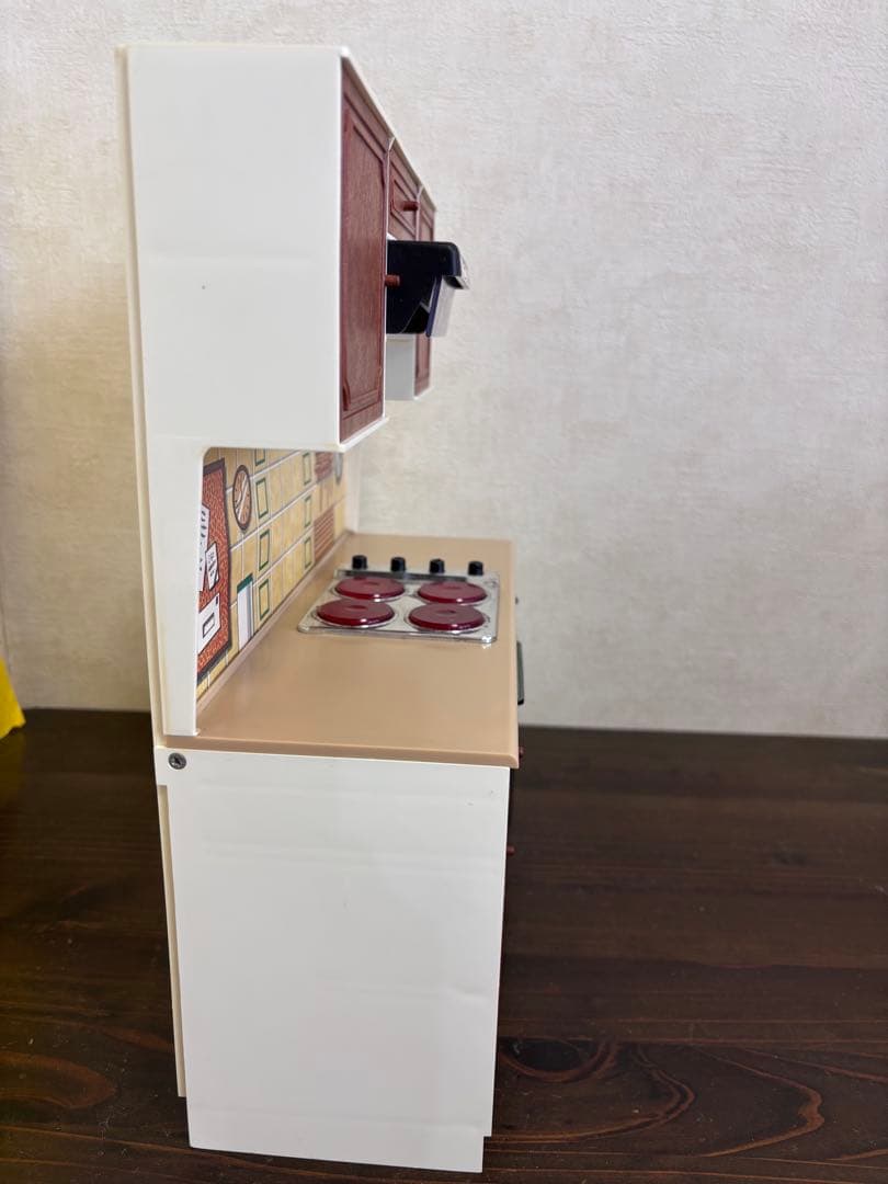 キッチンユニット シンディちゃん ヴィンテージドールハウス家具 1/6