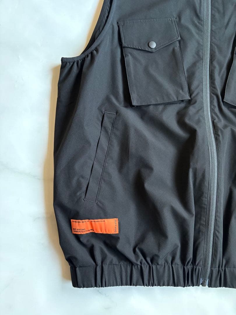 ラフロッグRUFLOG FLEX PLAYFIELD VESTベスト ブラックL