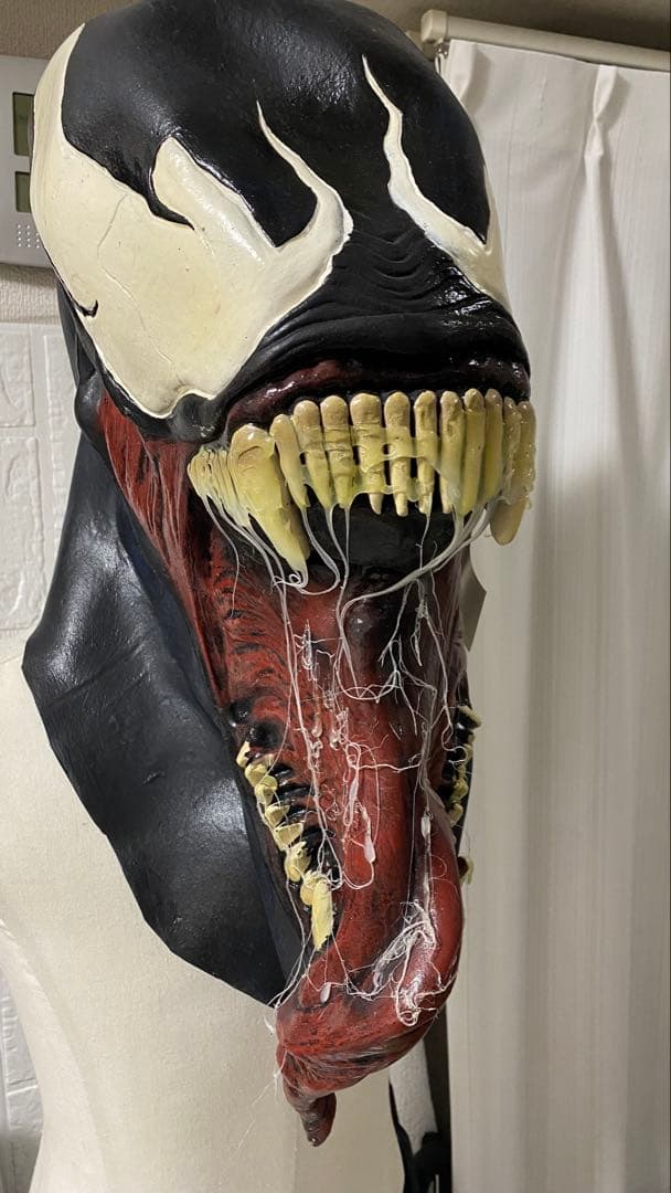 Venom マスク 黒/赤/白 お面　ハロウィンアイテム