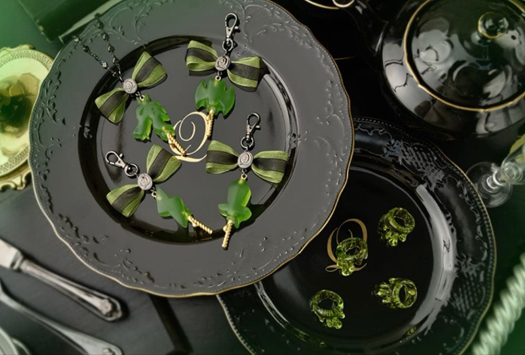 Q-pot ツイステ　マレウス　バッグチャーム　リング