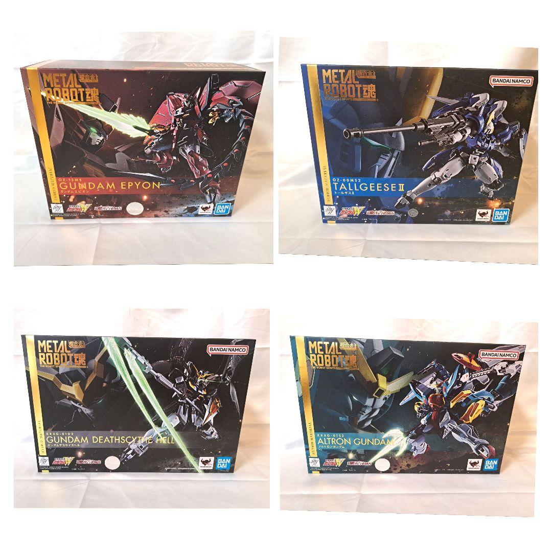 L ROBOT魂 ガンダムWまとめ売り ウイングゼロ/エピオン他 計5個