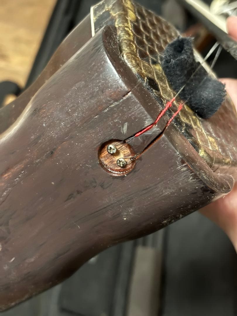 【中国 蘇州製】二胡 本体＋弓＋ケース付き｜伝統民族楽器・初心者〜趣味用