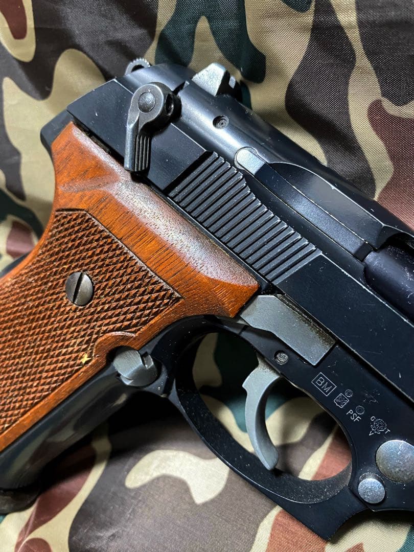 WA リコイル番長 ベレッタM8045クーガーF HW 木製グリップ 動作快調