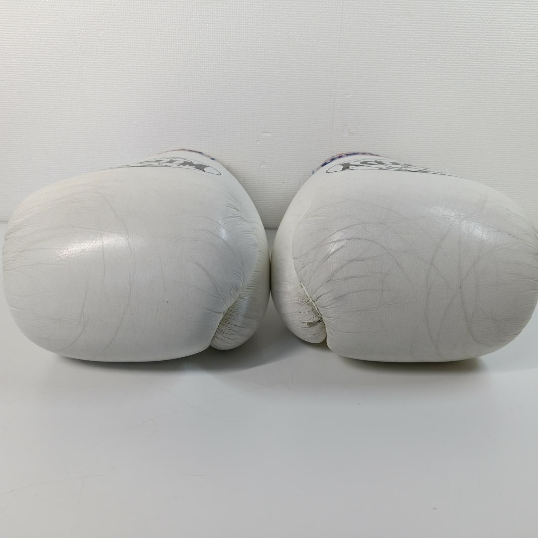 WINDBY ボクシンググローブ 10oz ホワイト ウィンディ 本革 白