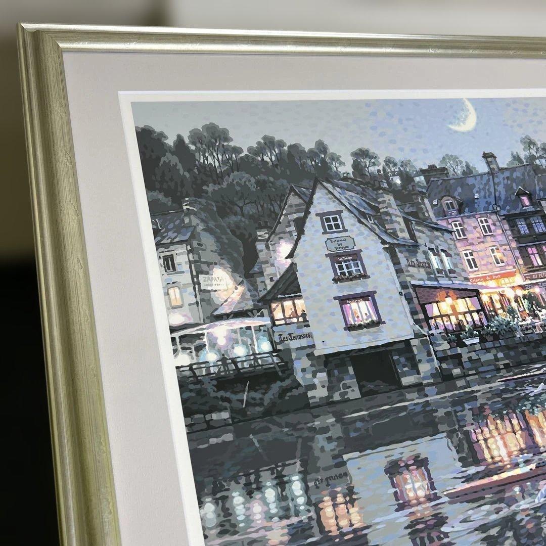 真作　笹倉鉄平 ラ・ランスDX シルクスクリーン 保証書付新品