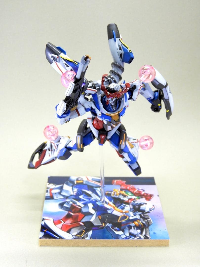 HG ジークアクス 全塗装 / ガンプラ 完成品