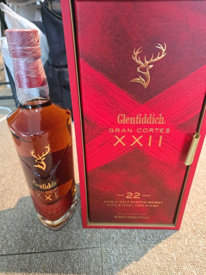 グレンフィディック 22年 グランコルテス　Glenfiddich Gran