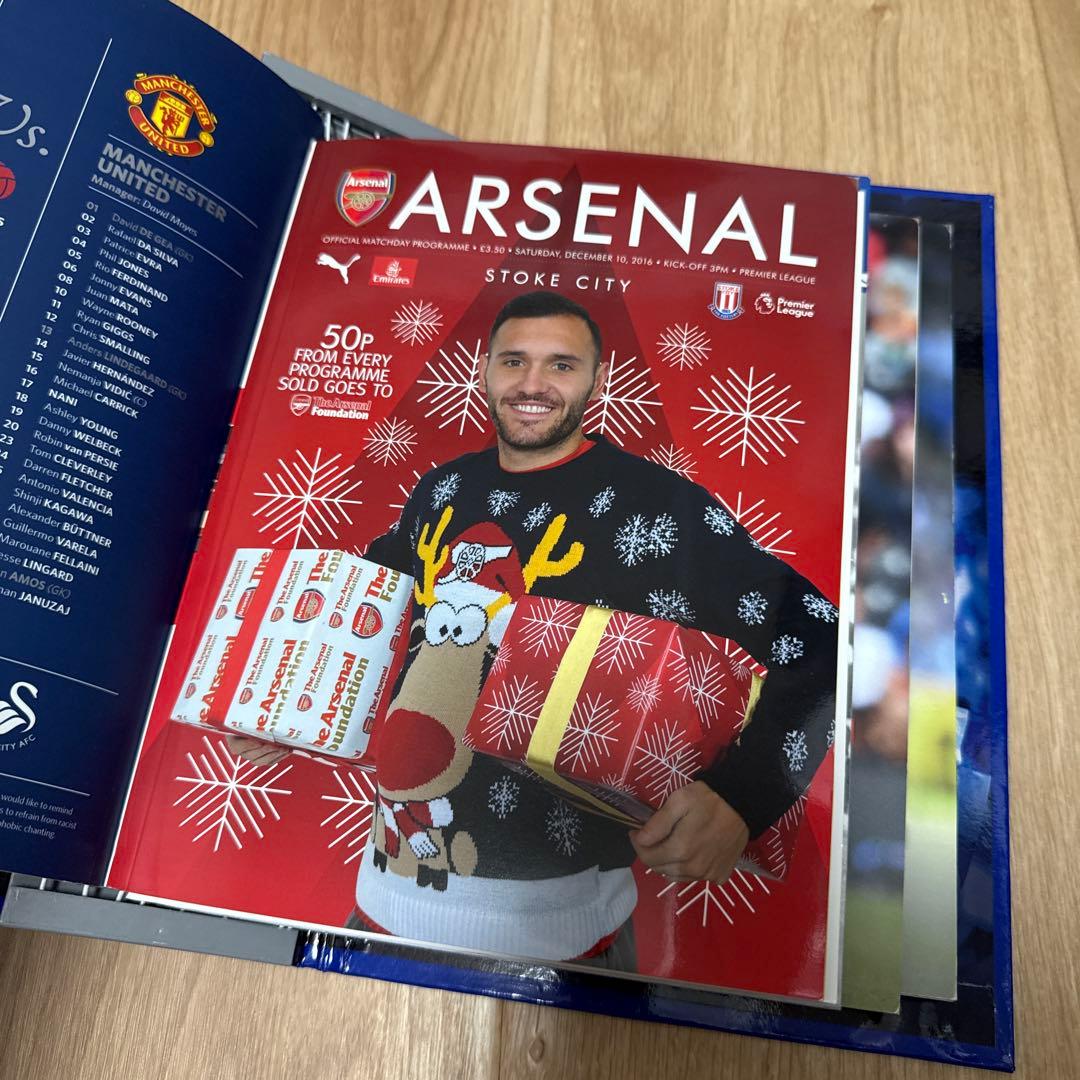 チェルシー、マンチェスターユナイテッドなどマッチデープログラムセット