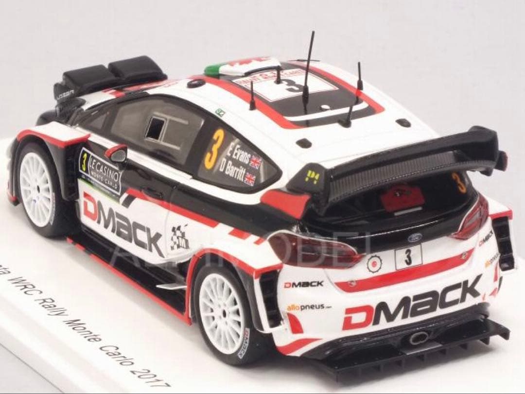 1/43 Ford Fiesta WRC 2017 E.エバンス