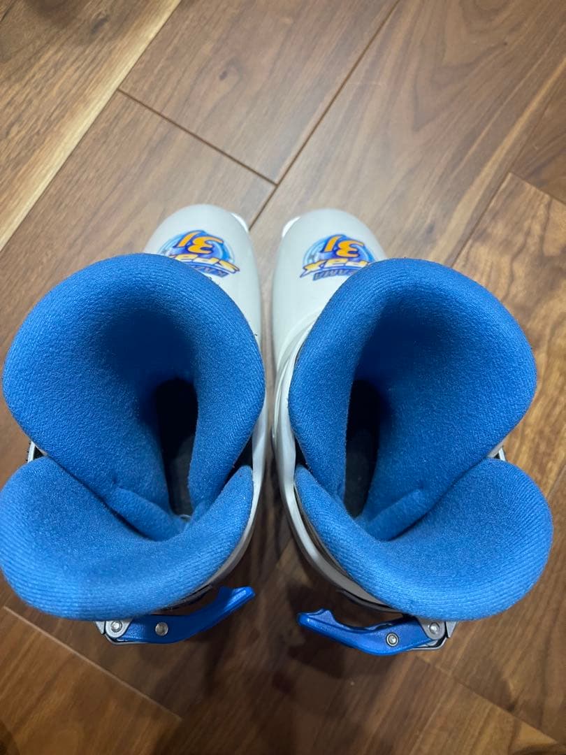 KAZAMA スキー板120㎝ ブーツ21㎝ ストック セット ジュニア 子供用