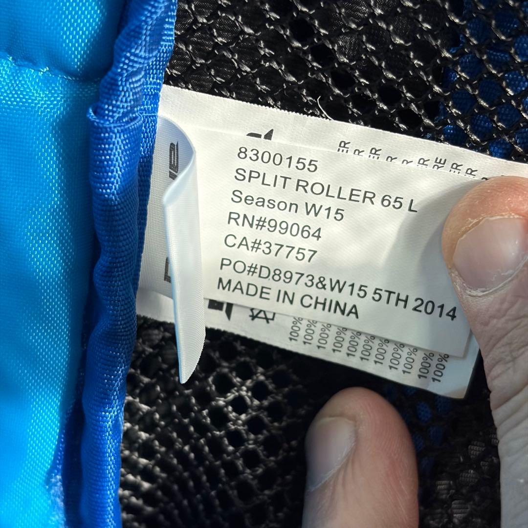 極美品 DAKINE ダカイン キャリーケース SPLIT ROLLER 65L