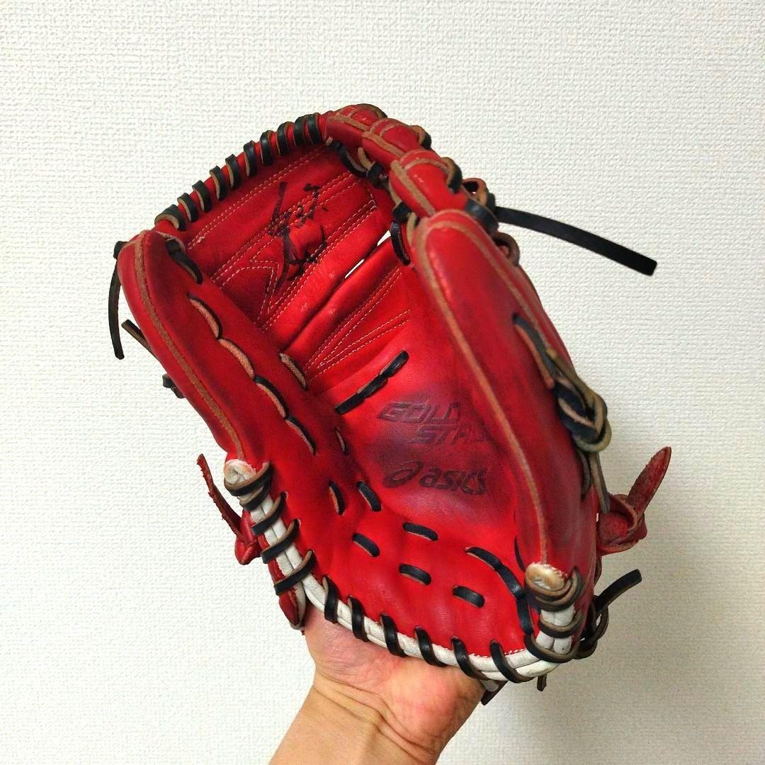 056 アシックス ゴールドステージ 大谷モデル 軟式少年 投手用グローブ