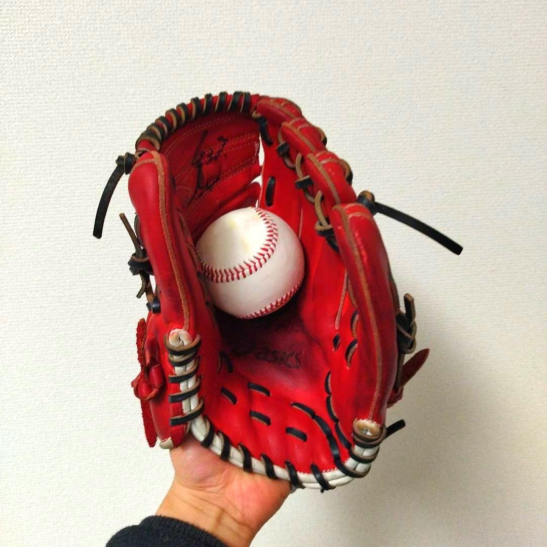 056 アシックス ゴールドステージ 大谷モデル 軟式少年 投手用グローブ