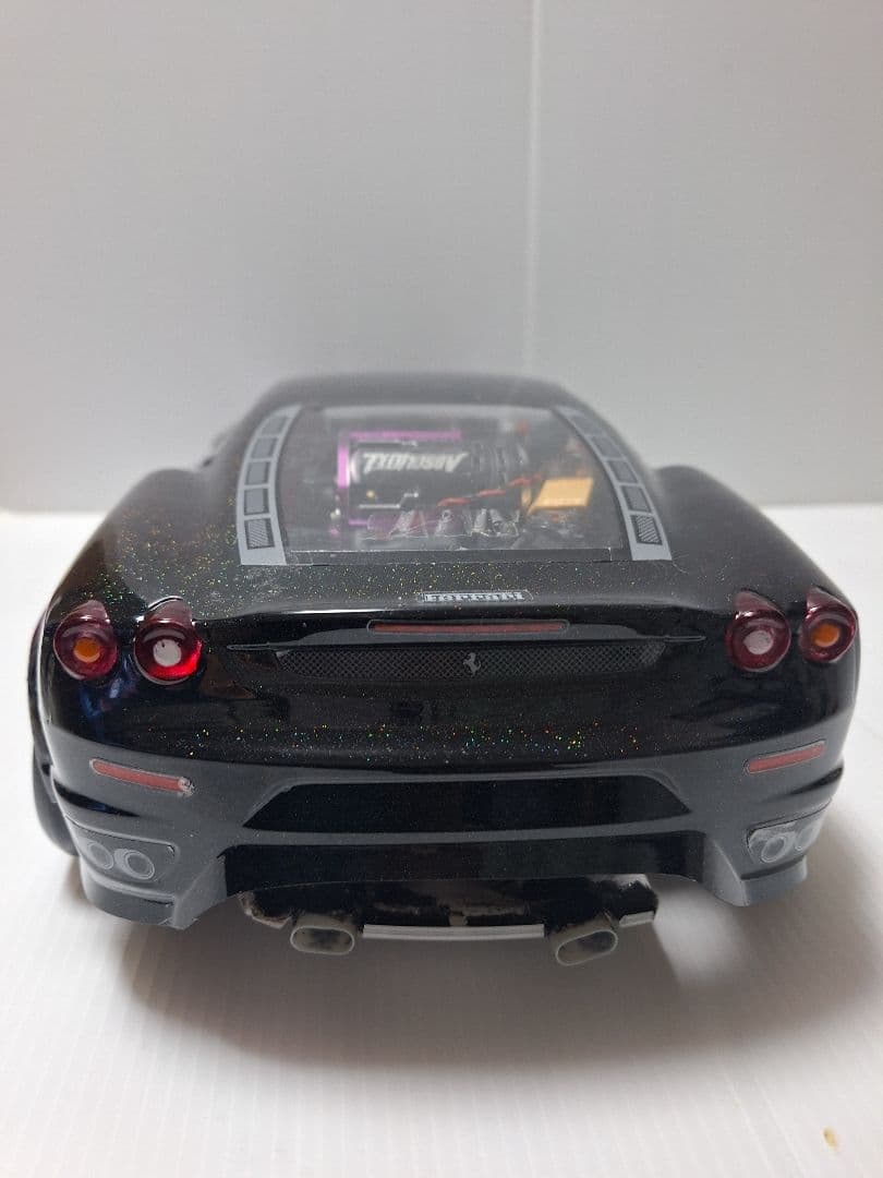 10分1ラジコンボディ、Ferrari ブラック
