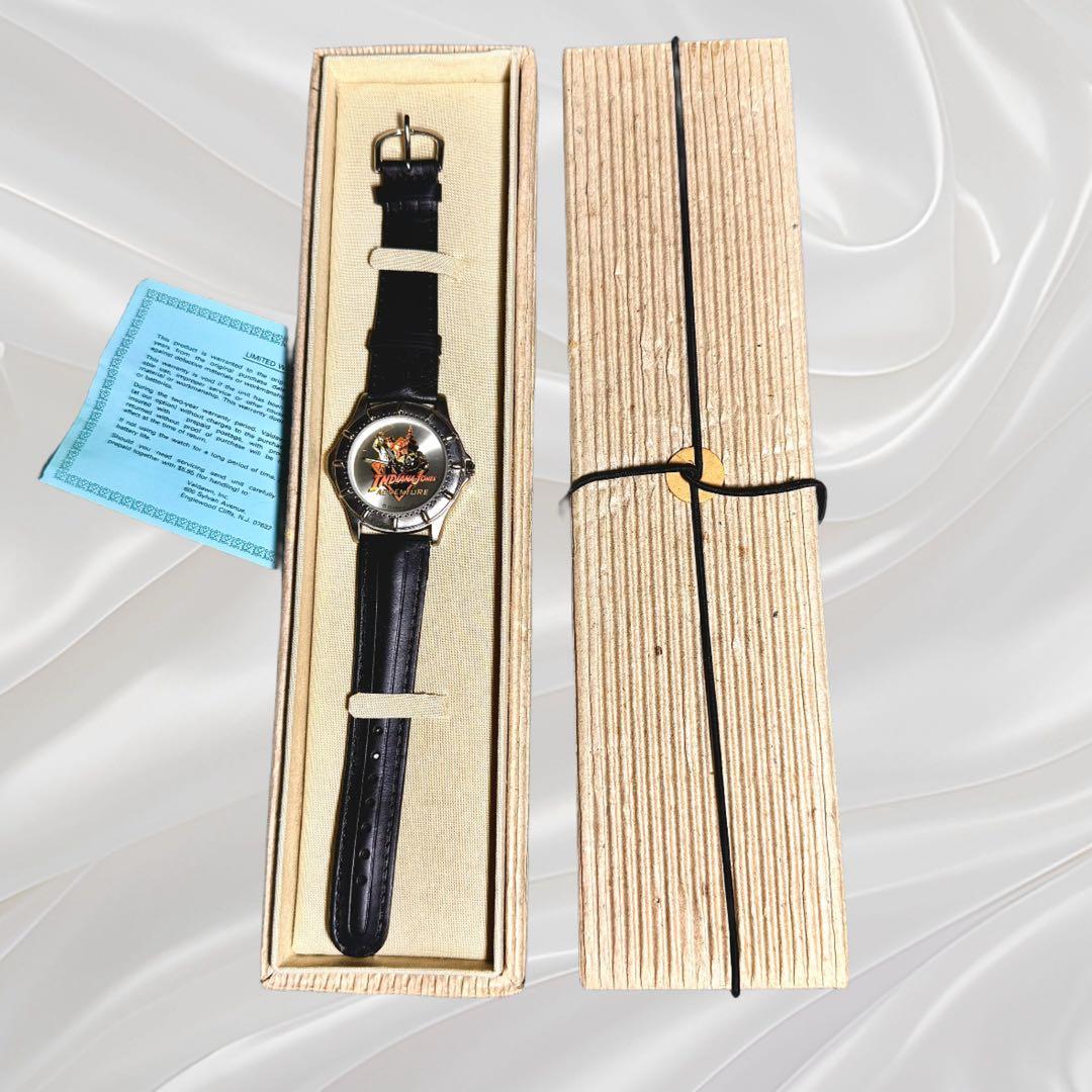 ✨希少・未使用✨ ディズニー・インディアナ・ジョーンズ 非売品腕時計