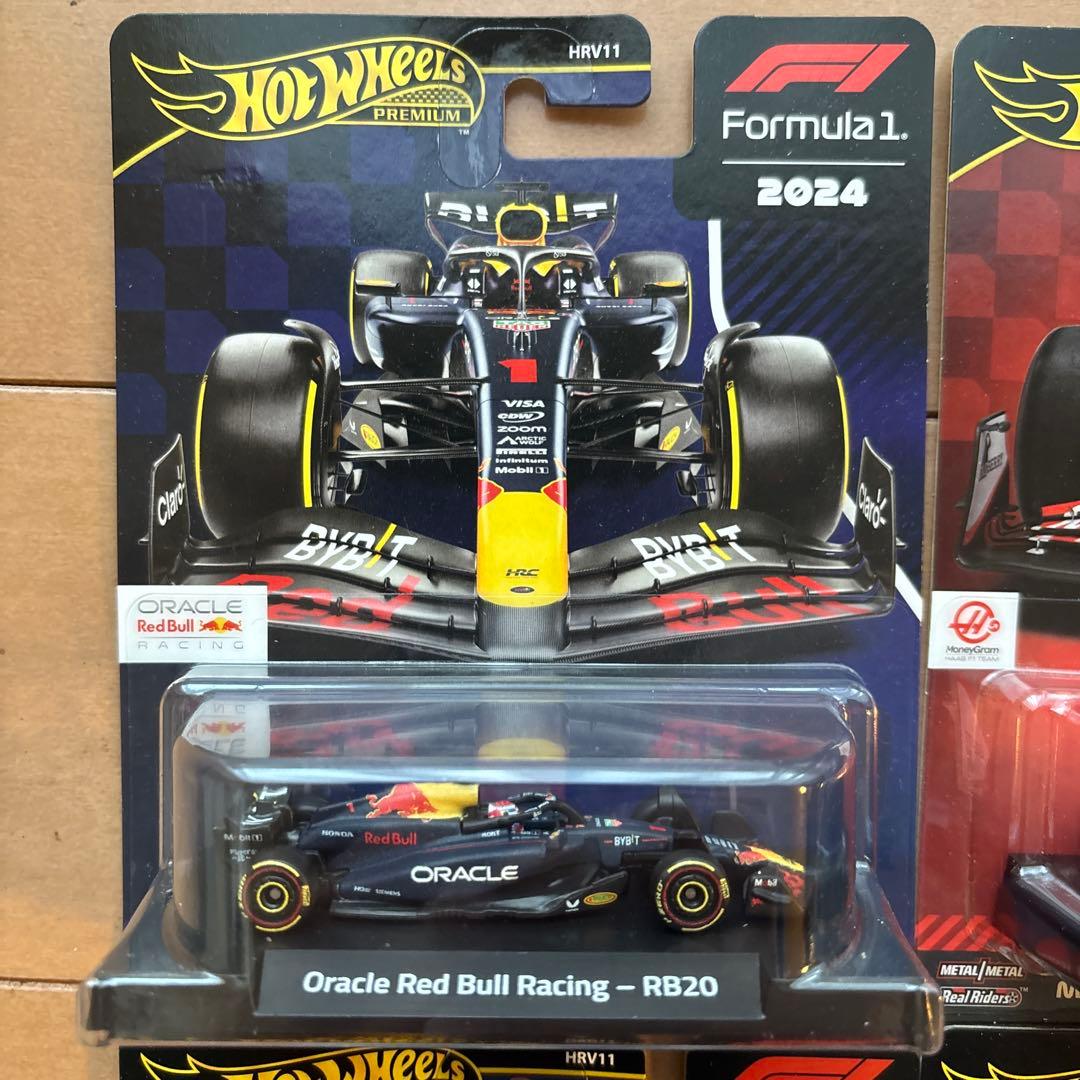 ホットウィール　プレミアム レース アソートメント F1 6台セット
