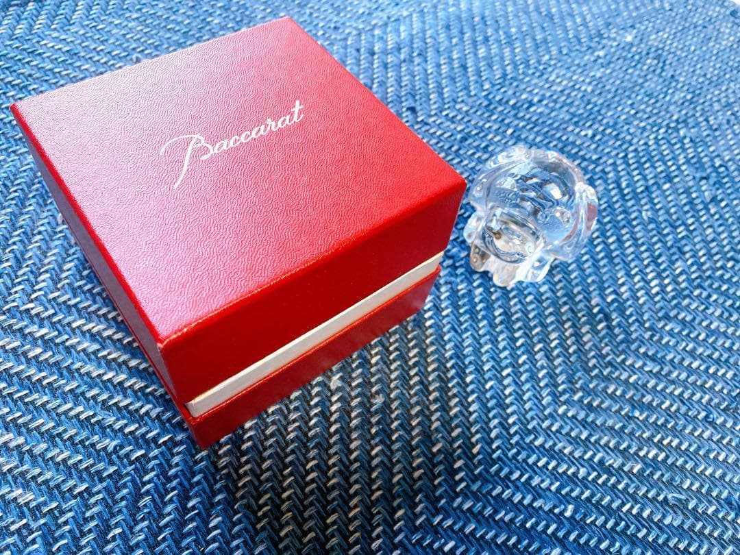 Baccarat バカラ クリスタル お茶犬 置物 伊藤園 限定品 ＜非売品＞