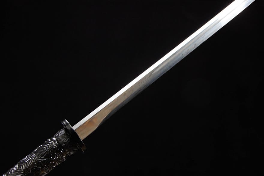 戦魂サムライサーベル-高性能マンガン鋼 武具　刀装具　日本刀　模造刀 居合刀
