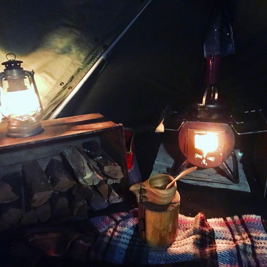 取説付き《テンマク炎幕DX仕様》二股フレーム快適空間⭐︎楽々設営