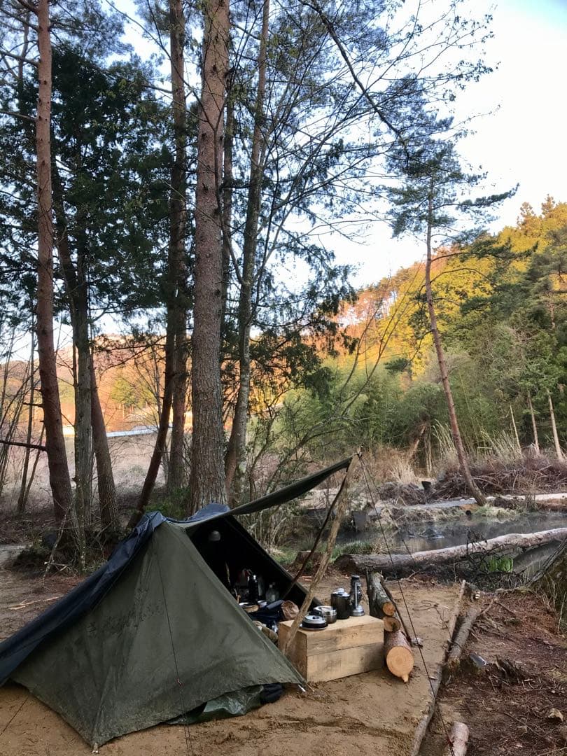 取説付き《テンマク炎幕DX仕様》二股フレーム快適空間⭐︎楽々設営