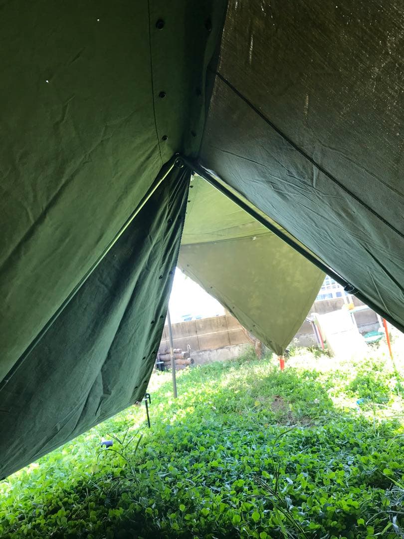 取説付き《テンマク炎幕DX仕様》二股フレーム快適空間⭐︎楽々設営