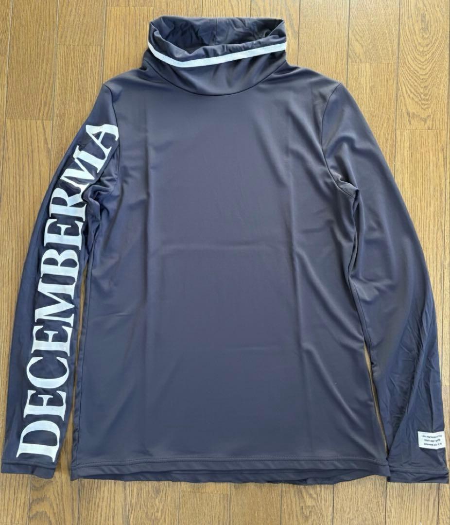 ディセンバーメイ ゴルフ モックネック インナーシャツ Lサイズ 日本製