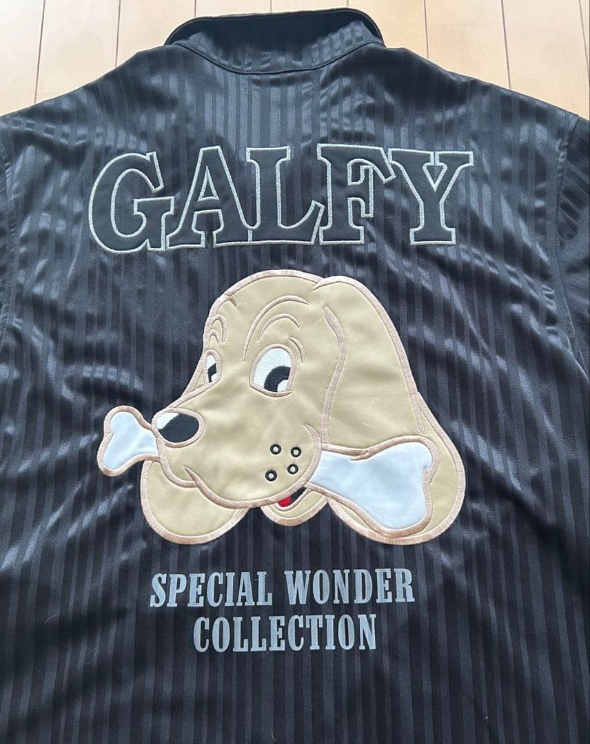 【美品】GALFY ジャージ セットアップ 上下 犬 y2k B系 ブラック F