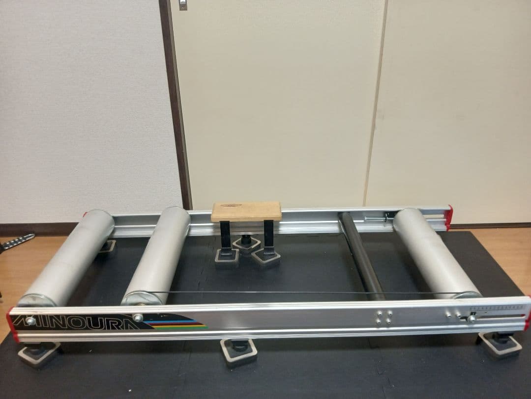 MINOURA 3本ローラー トレーニング用　競輪　プロ仕様