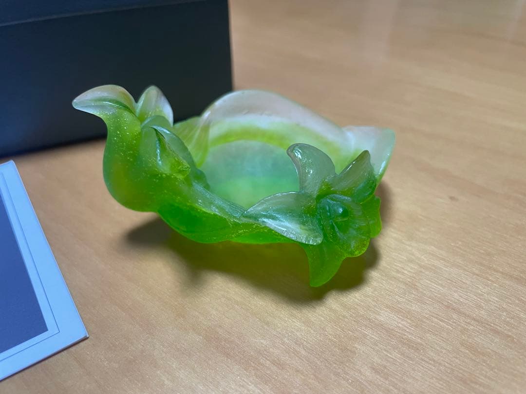 Daum ドーム パートフォヴェール ガラス クリスタル