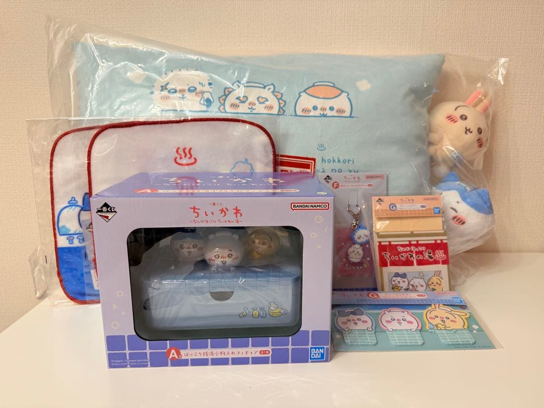 【未開封】ちいかわ一番くじラスト&A賞含めたセット -匿名配送-