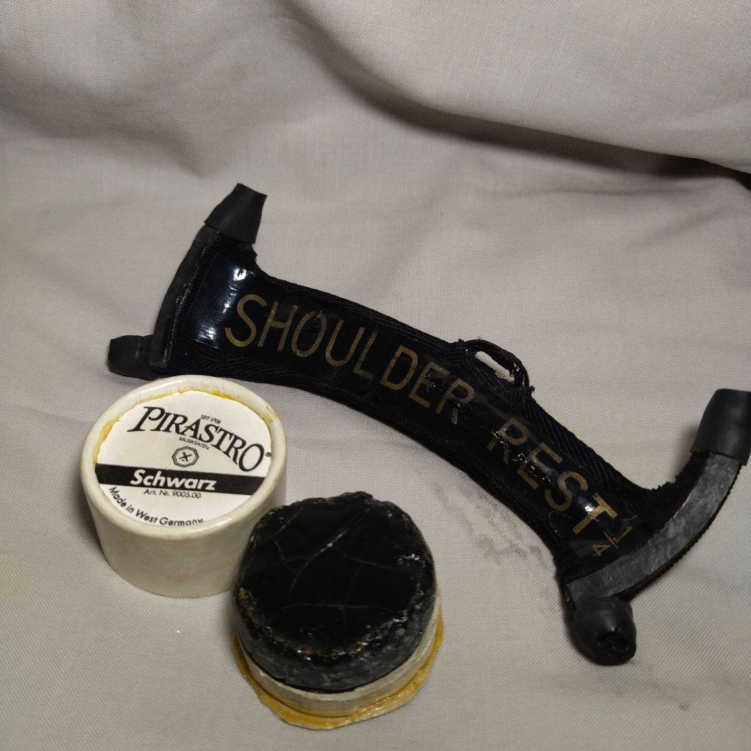 1/4子供用♥特価♥スズキバイオリンメンテナンス済み♥弓ケ―ス松脂肩当て付き