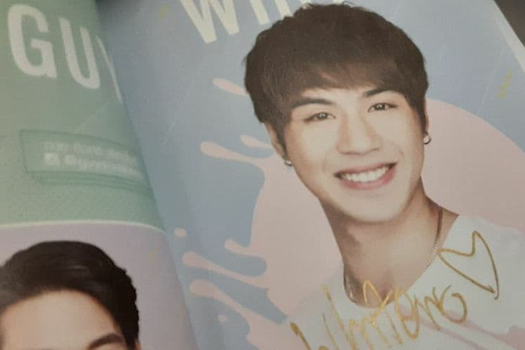 昔のGMMノート　サイン沢山　taynew kristsingto等