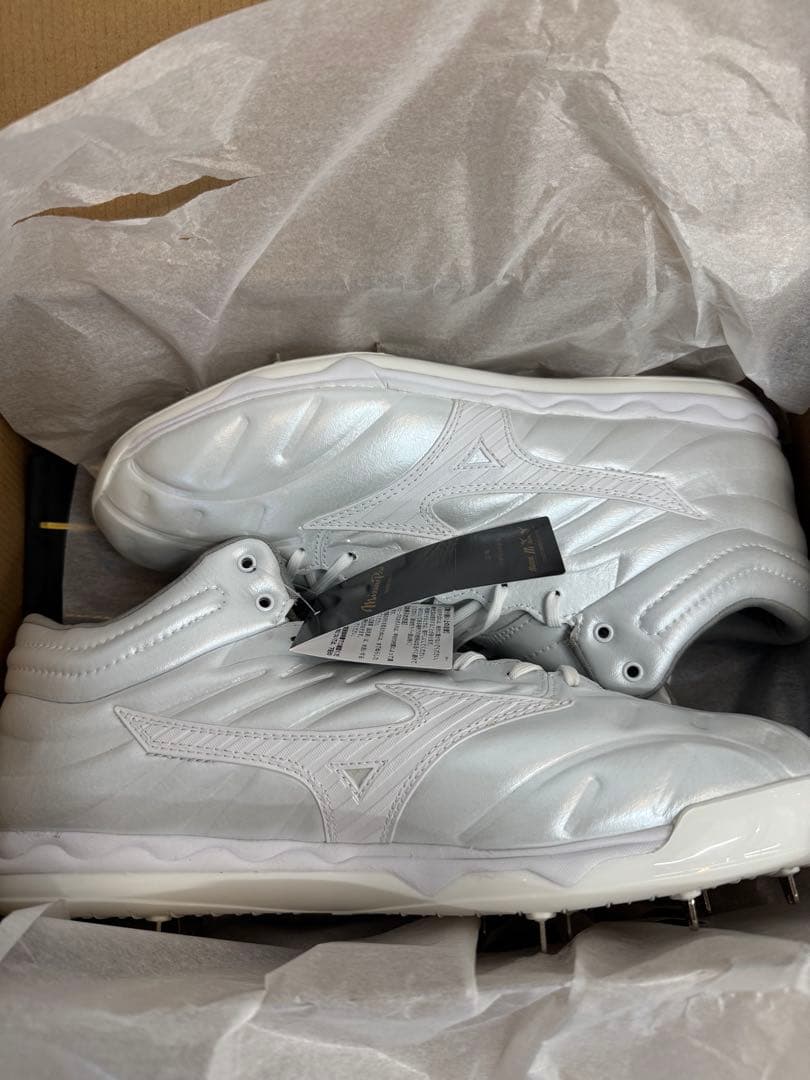 超高級品！ミズノプロ スピードレボプロMID ベースボール用シューズ27.5cm