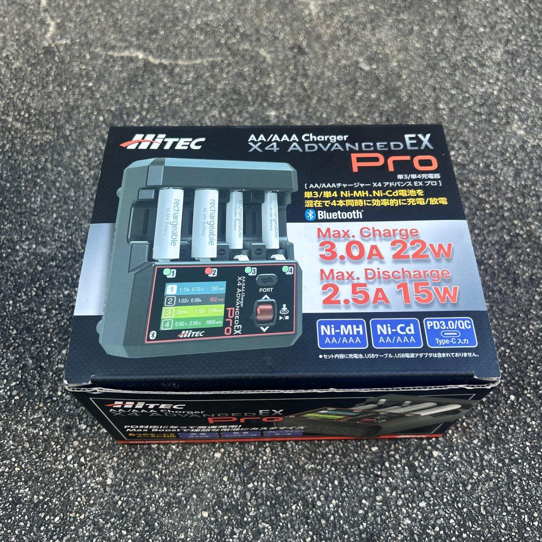 ム*3様 Hitec X4 Advanced EX Pro AA/AAA Cha