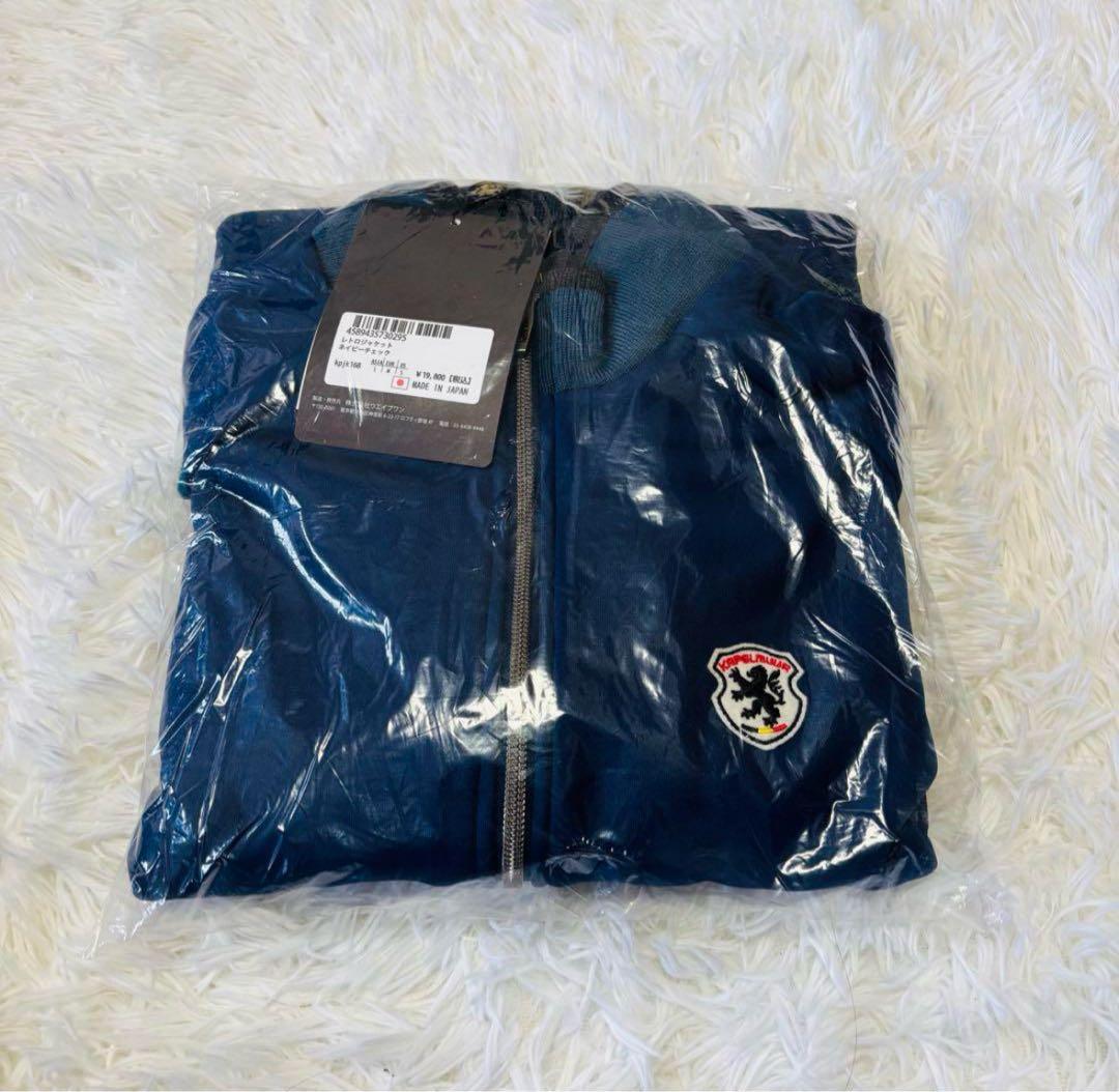 ■新品■　カペルミュール　Lサイズ　レトロジャケット　ネイビー　チェック