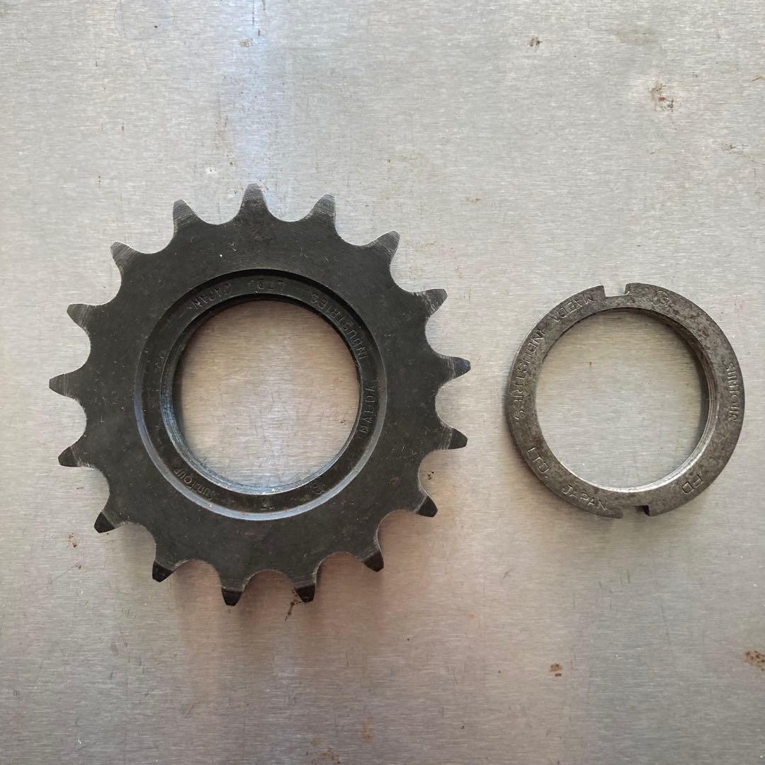 サンツアー njs 17t コグ 前田工業 maeda industries