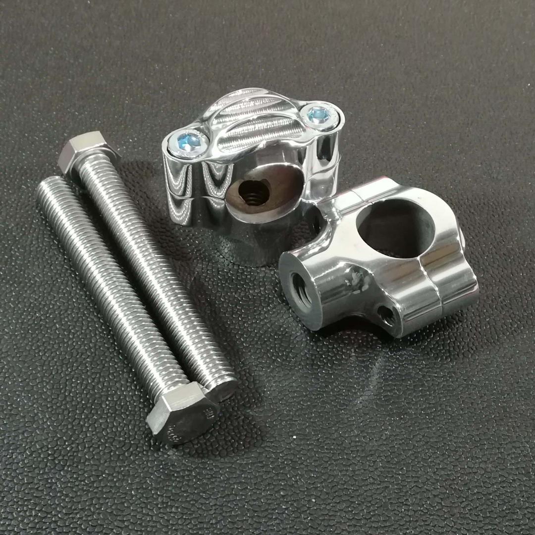 国内在庫検品済み 送料無料 アルミ削出し　ハンドル　ポスト　ライザー　１インチ