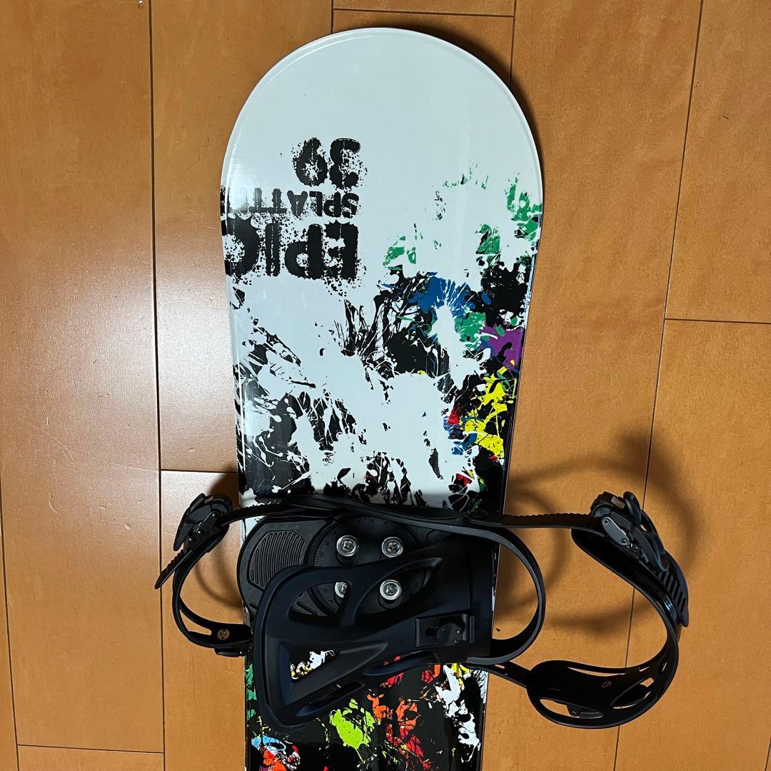【極美品/ビンディング付き】EPIC エピック レディース スノーボード