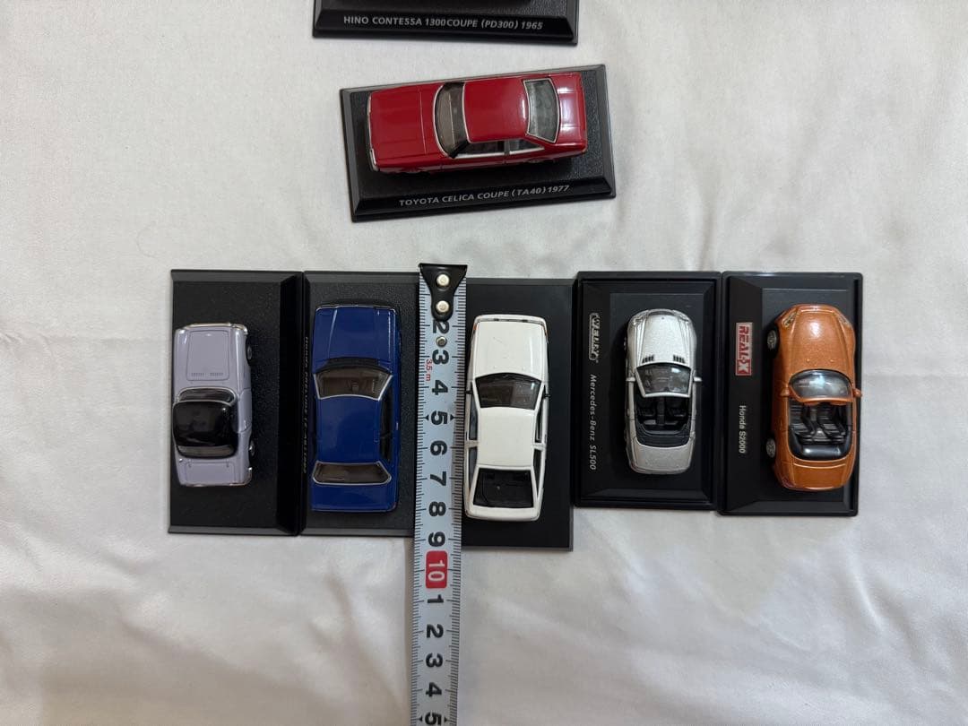 台座付きミニカーまとめ売り　絶版名車コレクション　京商　REAL-X ポルシェ