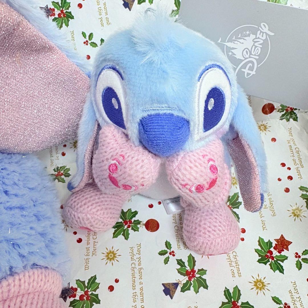 ディズニーストア　スティッチ　ぬいぐるみ&キーチェーン