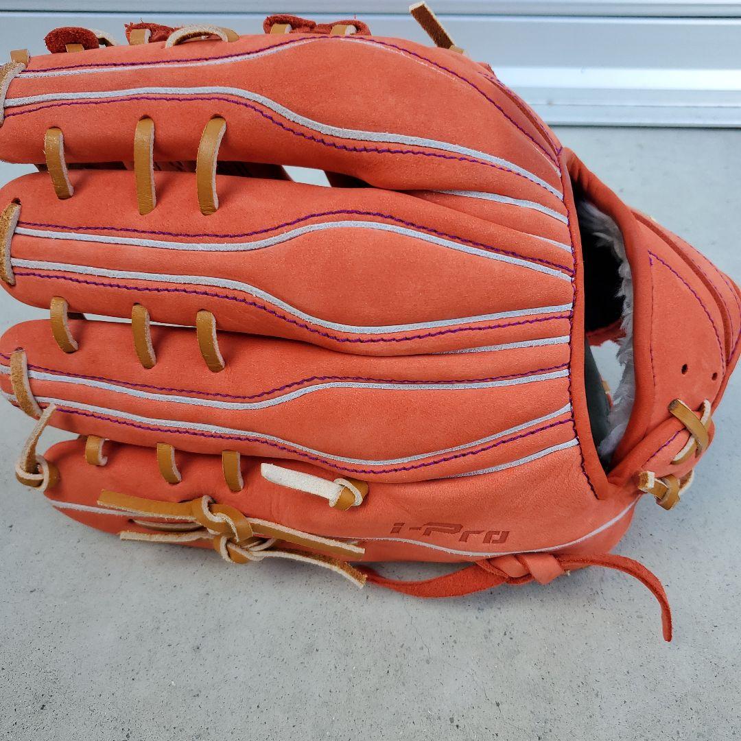 ASICS　ゴールドステージ i-Pro 軟式野球グラブ　ヌバックレザー