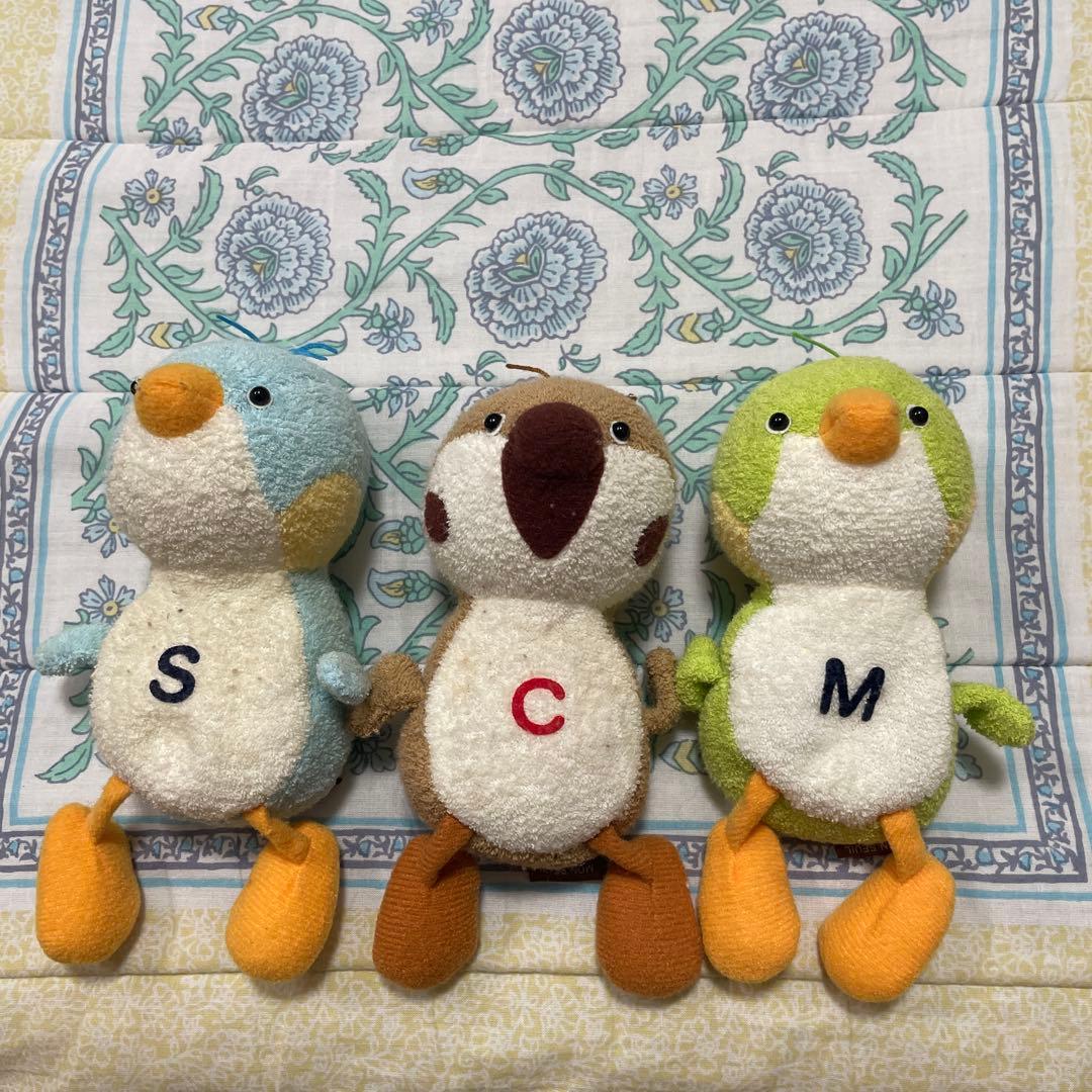 モンスイユ　ぬいぐるみ　マスコット　レトロ　フラッペフレンズ　ひよこ　鳥　　レア