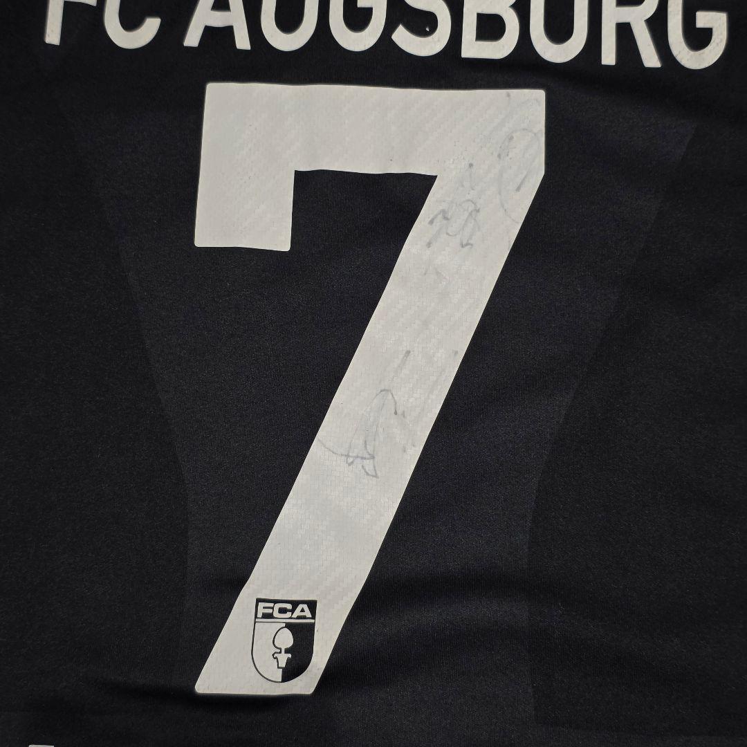 アウクスブルク　細貝萌　ユニフォーム　S　黒　jako　ヤコ　ブンデスリーガ