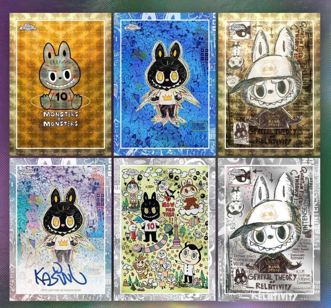 Topps Chrome 10周年記念ボックス ラブブ 5BOX 未開封