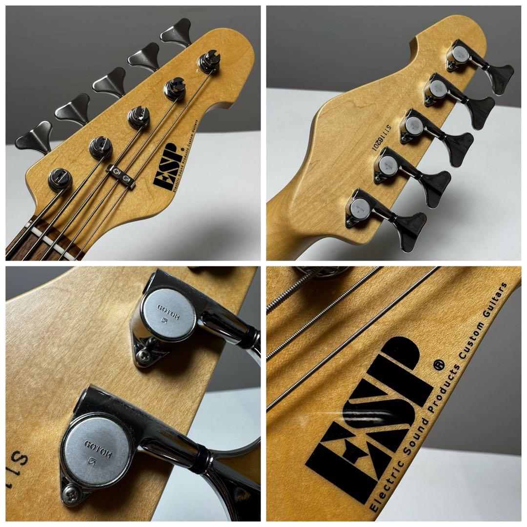 【美品】ESP AP-SL5 エレキベース 5弦ベース スーパーロングスケール