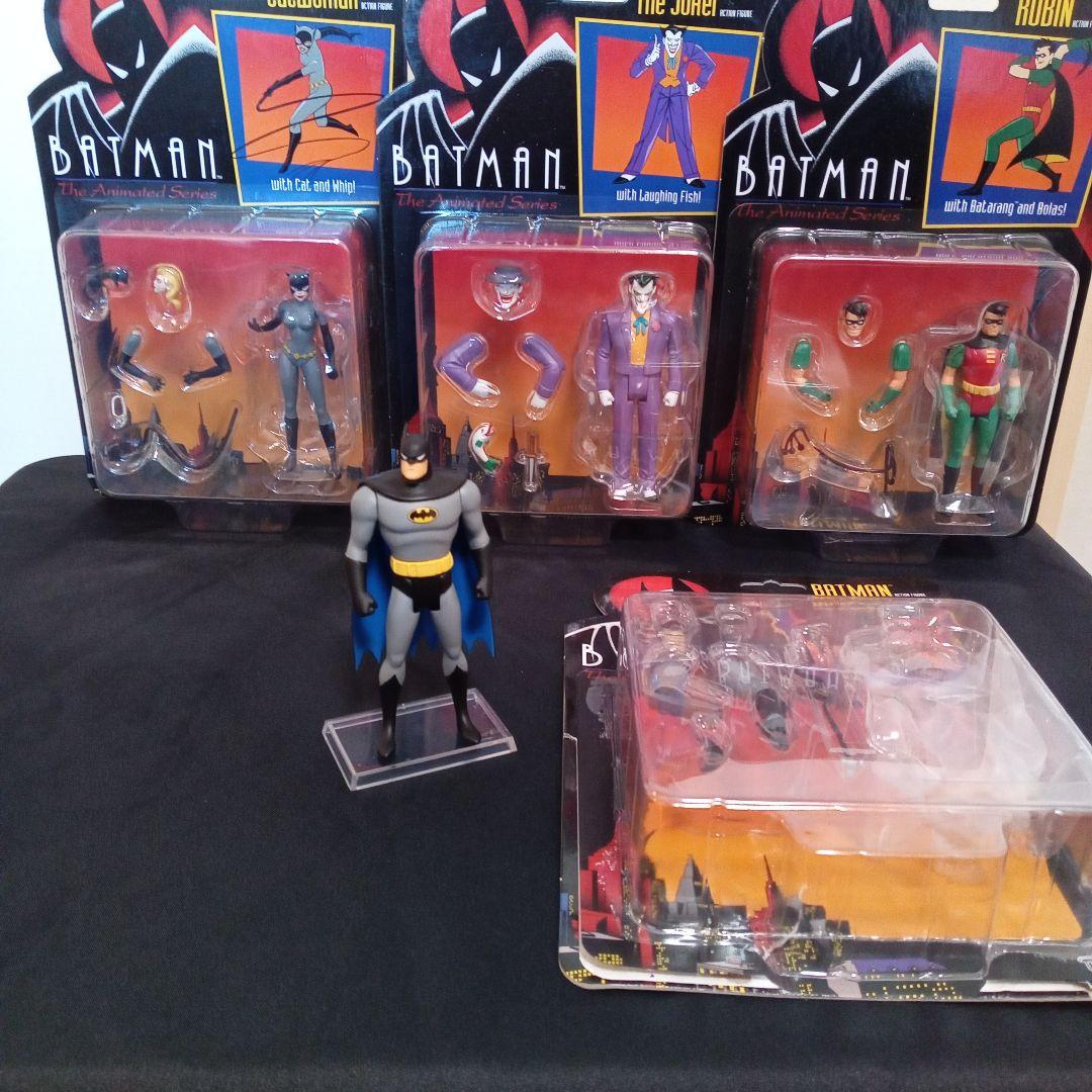 メズコ　バットマンシリーズ　4体＋1台