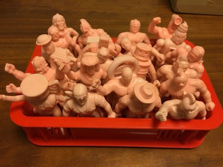 キン肉マン キン消し デカ消し 24体 ケース入り おまけあり