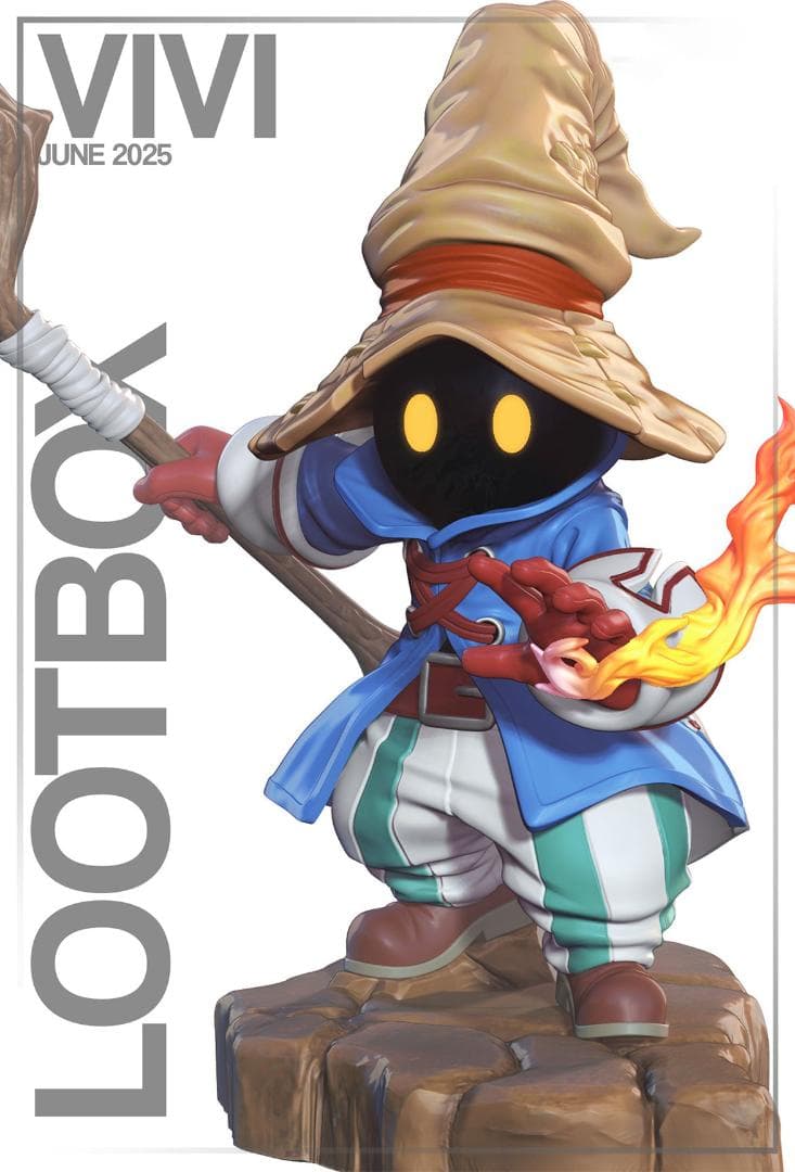 ビビ　未塗装 未組立　フィギュア　ガレージキット　ファイナルファンタジーIX